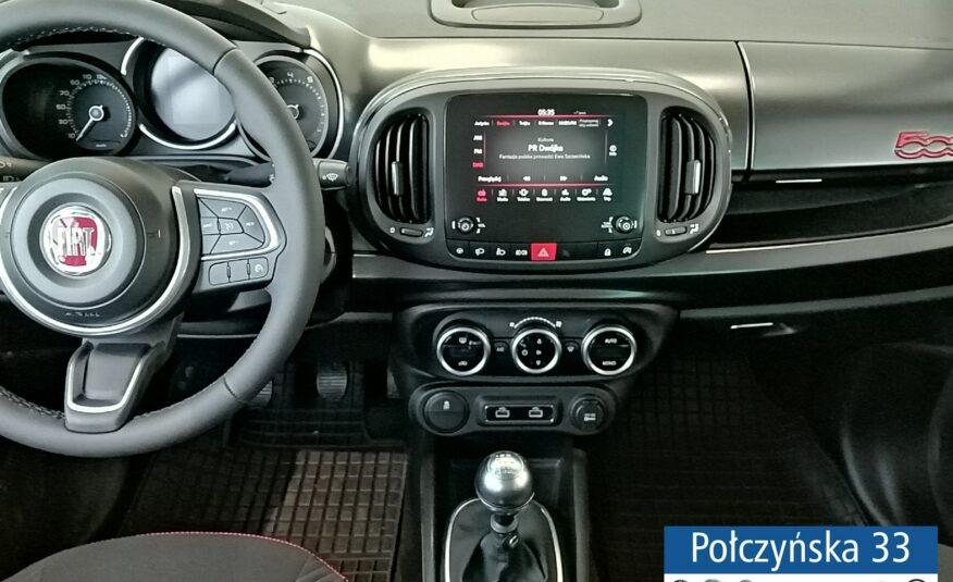 Fiat 500L 1,4 95 KM | wersja Sport | Kamera cofania|2021