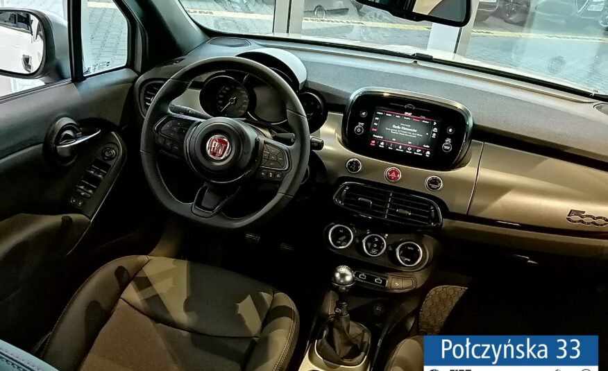 Fiat 500x 500X Sport 1.0 120 KM|Kamera cofania|Felgi 19″|Biały