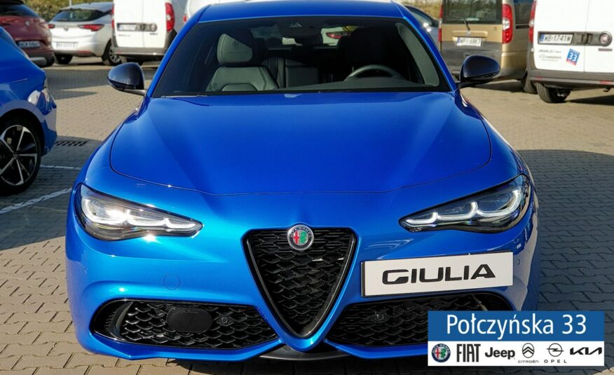 Alfa Romeo Giulia COMPETIZIONE 2.0 GME 280 KM |Misano Blue| Asystent kierowcy +|MY23