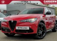 Alfa Romeo Stelvio Competizione Q4 AT 2.0 280 KM|Czerwona|Czarna skóra|