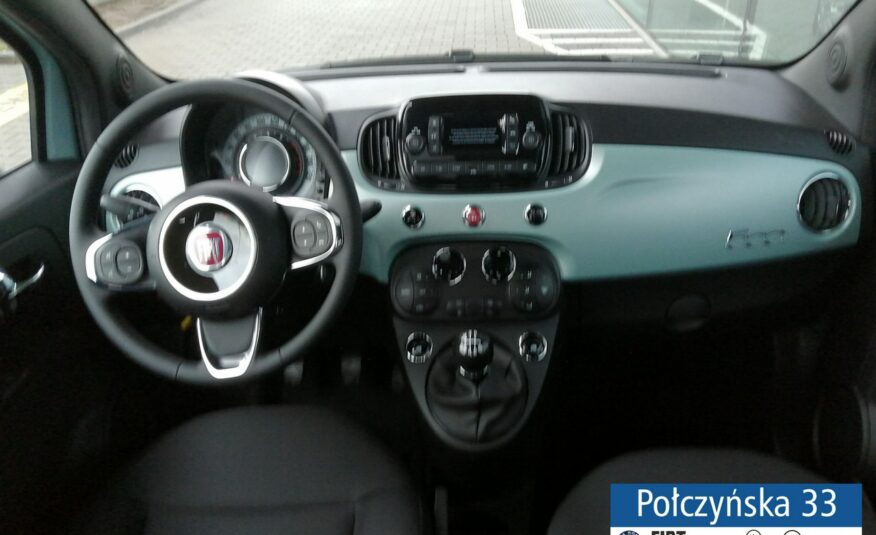Fiat 500 1,0 70 KM | Pakiet Dolce Vita | Zielony Dew