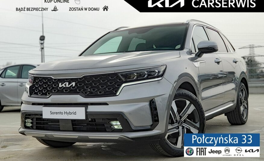 Kia Sorento 1.6 T-GDI HEV 230 KM 6AT AWD 7S Prestige Line + PNS | Steel Gray