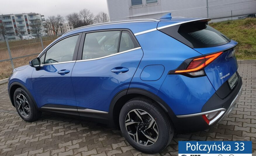 Kia Sportage 1.6 T-GDI 6MT FWD 150KM M+SMT | niebieski Blue Flame | 2024