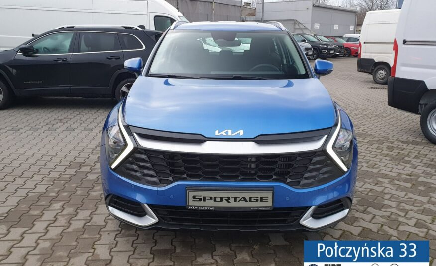 Kia Sportage 1.6 T-GDI 6MT FWD 150KM M+SMT | niebieski Blue Flame | 2024