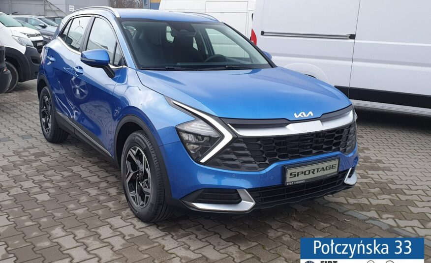 Kia Sportage 1.6 T-GDI 6MT FWD 150KM M+SMT | niebieski Blue Flame | 2024