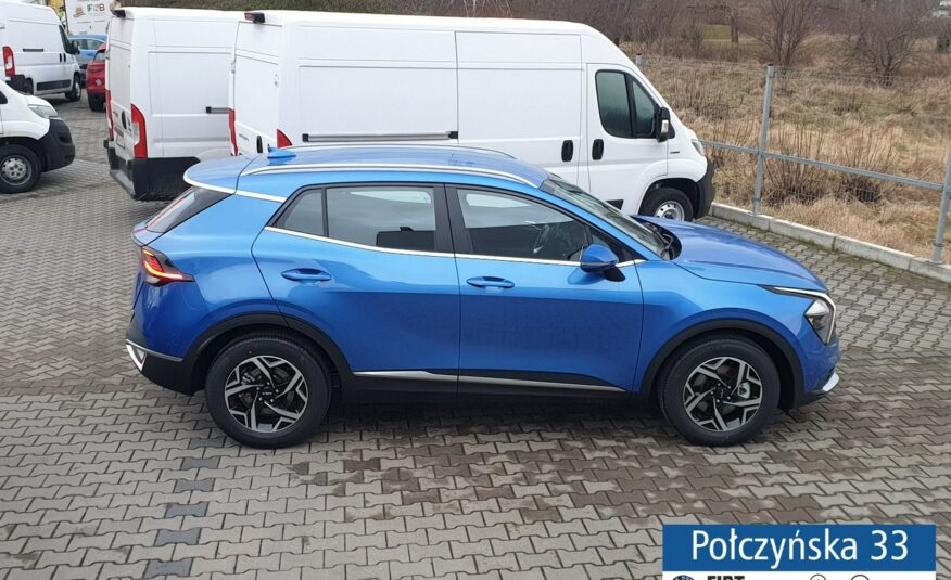 Kia Sportage 1.6 T-GDI 6MT FWD 150KM M+SMT | niebieski Blue Flame | 2024