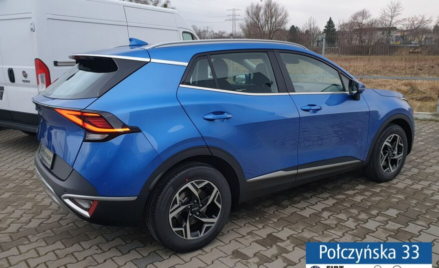 Kia Sportage 1.6 T-GDI 6MT FWD 150KM M+SMT | niebieski Blue Flame | 2024