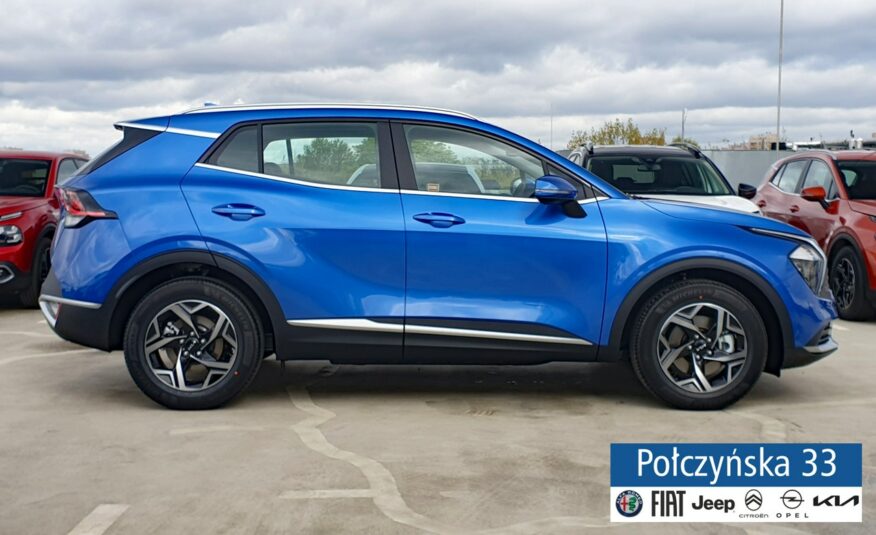 Kia Sportage 1.6 T-GDI 6MT FWD 150KM M| niebieski Blue Flame | 2024