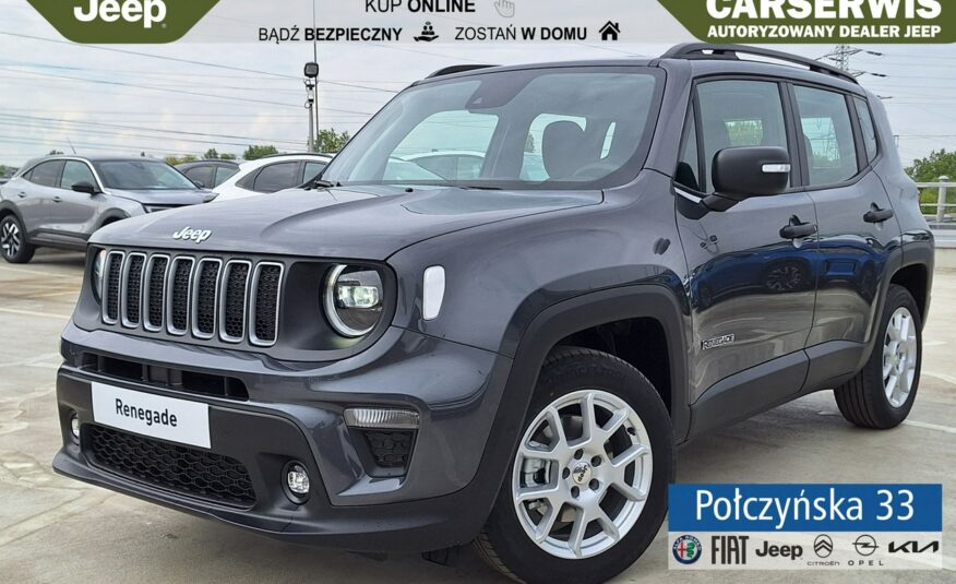 Jeep Renegade Altitude e-Hybrid MHEV 1.5 130KM DCT7 |Pak. Tech i Zimowy|Grafit|MY24