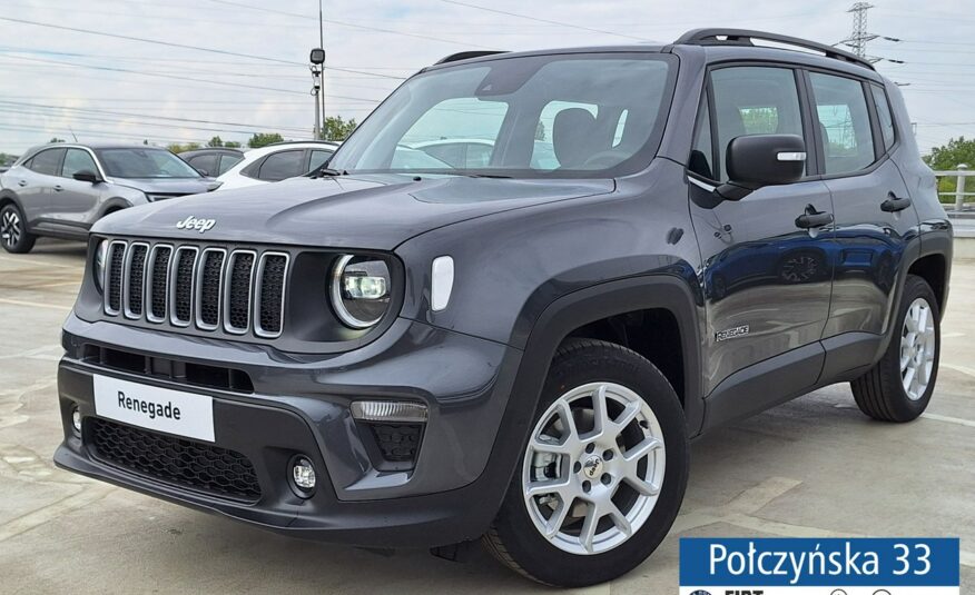 Jeep Renegade Altitude e-Hybrid MHEV 1.5 130KM DCT7 |Pak. Tech i Zimowy|Grafit|MY24