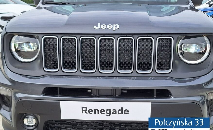 Jeep Renegade Altitude e-Hybrid MHEV 1.5 130KM DCT7 |Pak. Tech i Zimowy|Grafit|MY24