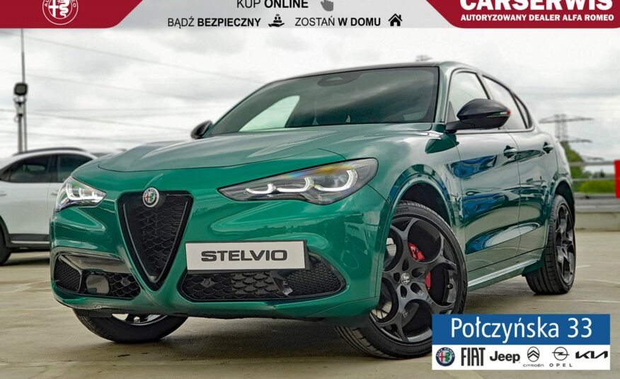 Alfa Romeo Stelvio Tributo Italiano 2.0 280 KM AT8 AWD|Montreal Green| pak. Techno| MY24