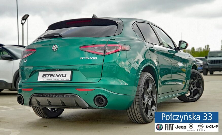 Alfa Romeo Stelvio Tributo Italiano 2.0 280 KM AT8 AWD|Montreal Green| pak. Techno| MY24