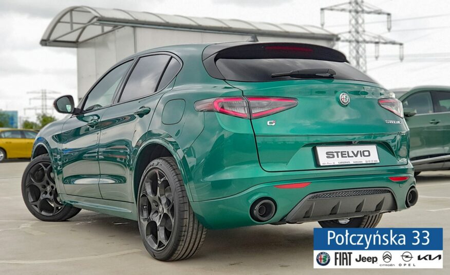 Alfa Romeo Stelvio Tributo Italiano 2.0 280 KM AT8 AWD|Montreal Green| pak. Techno| MY24