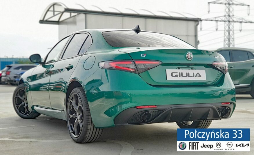 Alfa Romeo Giulia Tributo Italiano 2.0 280KM AT8 AWD| Montreal Green| MY24