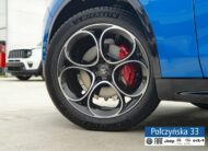 Alfa Romeo Stelvio Veloce Q4 AT 2.0 280 KM|Misano Blue|Szklany dach|Czarna skóra|2024