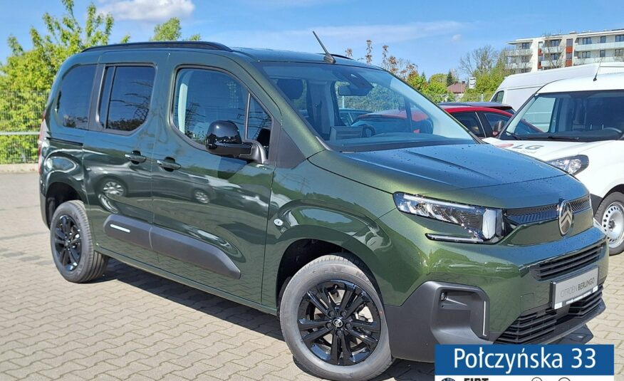 Citroen Berlingo 1.2 110 MT6 M|wersja Plus|Pak. Komfort&Style|Kamera cofania|NEW 24