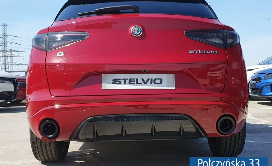 Alfa Romeo Stelvio Tributo Italiano Q4 AT 2.0 280 KM|Pakiet Techno|Czerwony Alfa Red