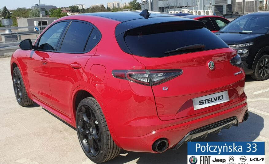 Alfa Romeo Stelvio Tributo Italiano Q4 AT 2.0 280 KM|Pakiet Techno|Czerwony Alfa Red