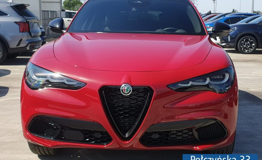 Alfa Romeo Stelvio Tributo Italiano Q4 AT 2.0 280 KM|Pakiet Techno|Czerwony Alfa Red