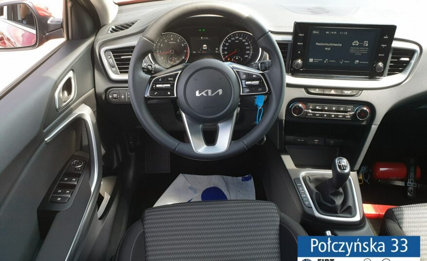 Kia Nowy Ceed 1.5 T-GDI 160KM 6MT | Wersja M | czerwony Infra Red | MY24