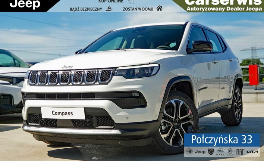 Jeep Compass ALTITUDE 1.5 e-HYBRID 130KM|Pak Zim/ Safety| Biały | MY24