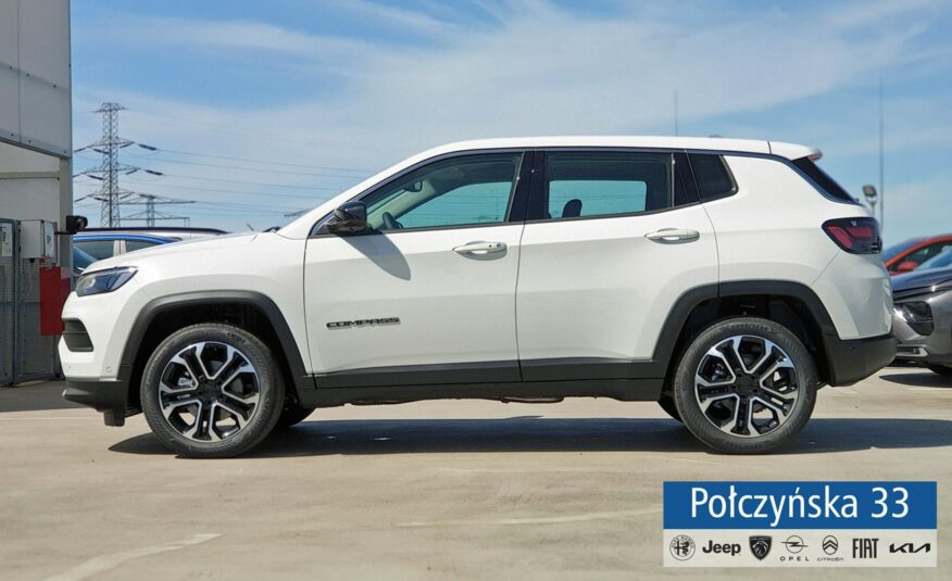 Jeep Compass ALTITUDE 1.5 e-HYBRID 130KM|Pak Zim/ Safety| Biały | MY24