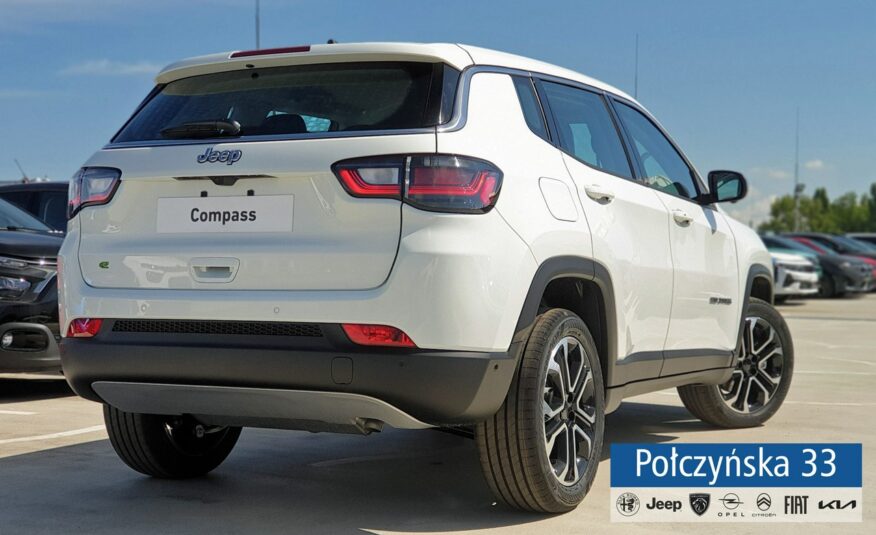 Jeep Compass ALTITUDE 1.5 e-HYBRID 130KM|Pak Zim/ Safety| Biały | MY24