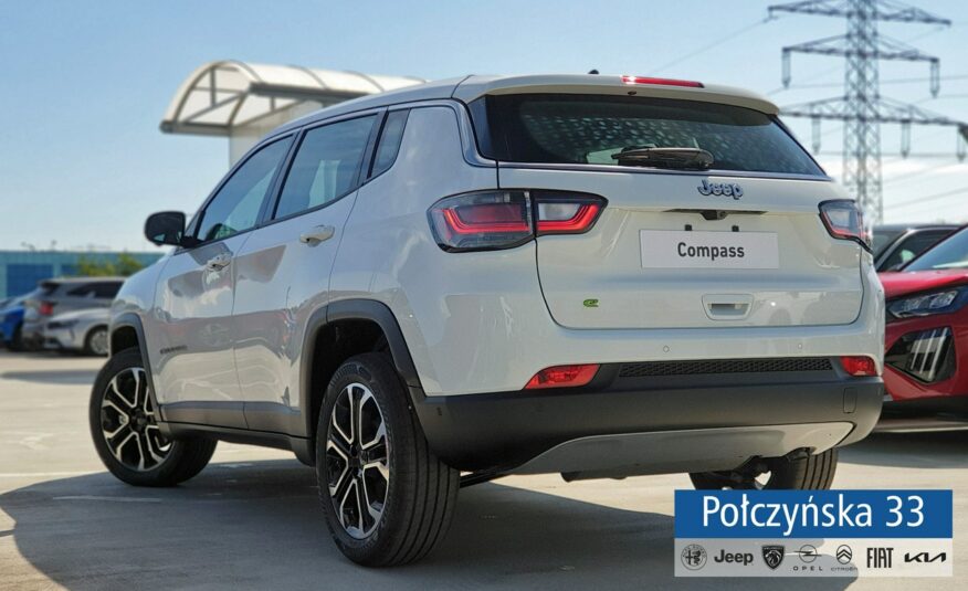 Jeep Compass ALTITUDE 1.5 e-HYBRID 130KM|Pak Zim/ Safety| Biały | MY24