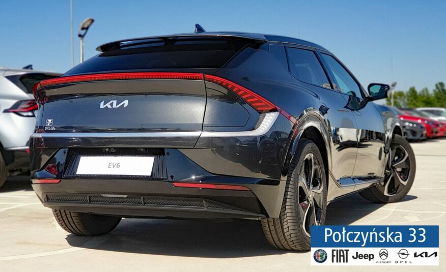 Kia EV6 PLUS 77kWh RWD 325KM | Pakiet FUN | Interstellar Grey grafitowy| MY24