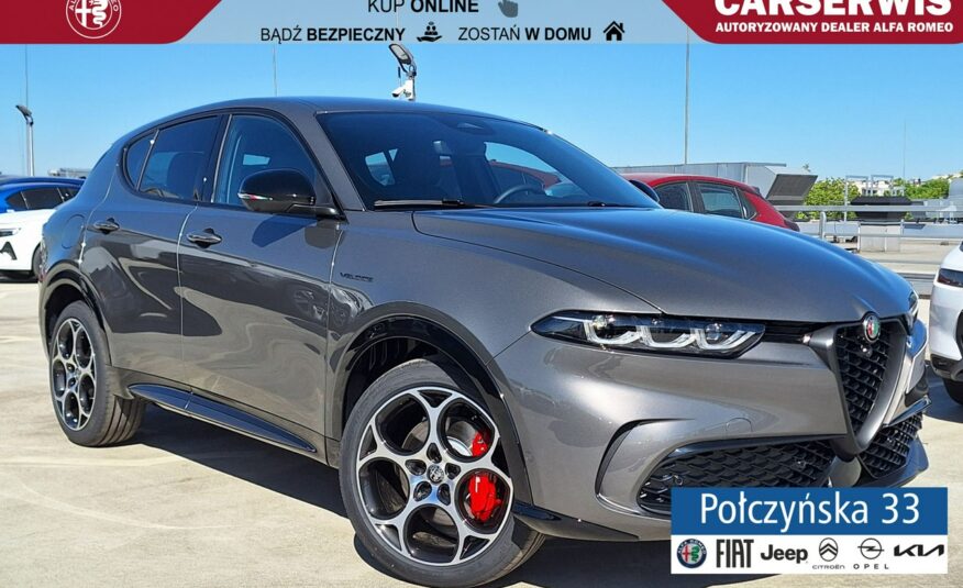 Alfa Romeo Tonale Veloce 1,5 160 KM DCT7 Mild-Hybrid | Szary |Pakiet Techno |Skóra|MY24