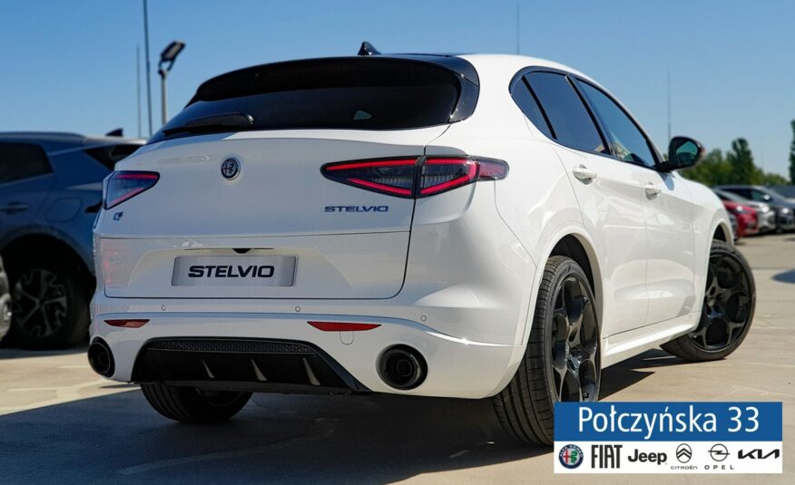 Alfa Romeo Stelvio Tributo Italiano Q4 AT 2.0 280 KM|Pakiet Techno|Biały Alfa White|MY24