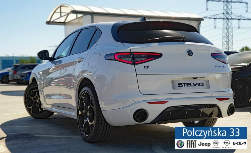 Alfa Romeo Stelvio Tributo Italiano Q4 AT 2.0 280 KM|Pakiet Techno|Biały Alfa White|MY24