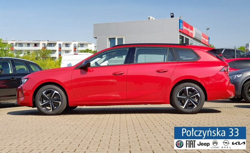 Opel Astra ST Edition 1.2 MT6 110KM S/S | Pak. Techniczny| Ubezpieczenie za 1 zł