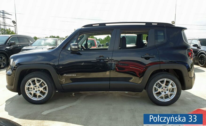 Jeep Renegade Altitude e-Hybrid MHEV 1.5 130KM DCT7 |Pak. Tech i Zimowy|Czarny|MY24