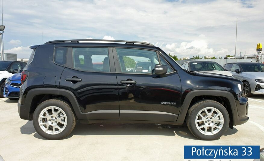 Jeep Renegade Altitude e-Hybrid MHEV 1.5 130KM DCT7 |Pak. Tech i Zimowy|Czarny|MY24