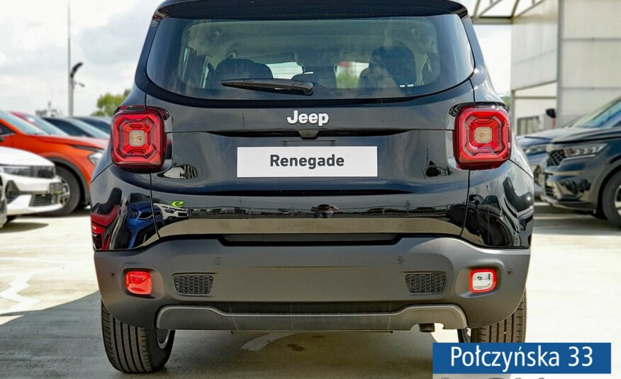 Jeep Renegade Altitude e-Hybrid MHEV 1.5 130KM DCT7 |Pak. Tech i Zimowy|Czarny|MY24