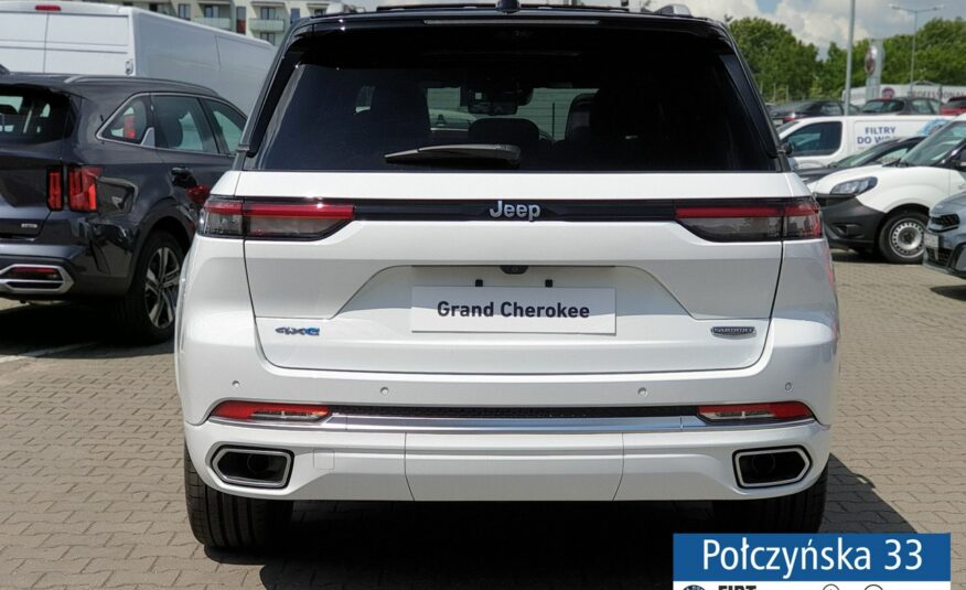 Jeep Grand Cherokee WL Summit Reserve 2.0 PHEV 388KM | Bright white  / Czarna skóra | 2024