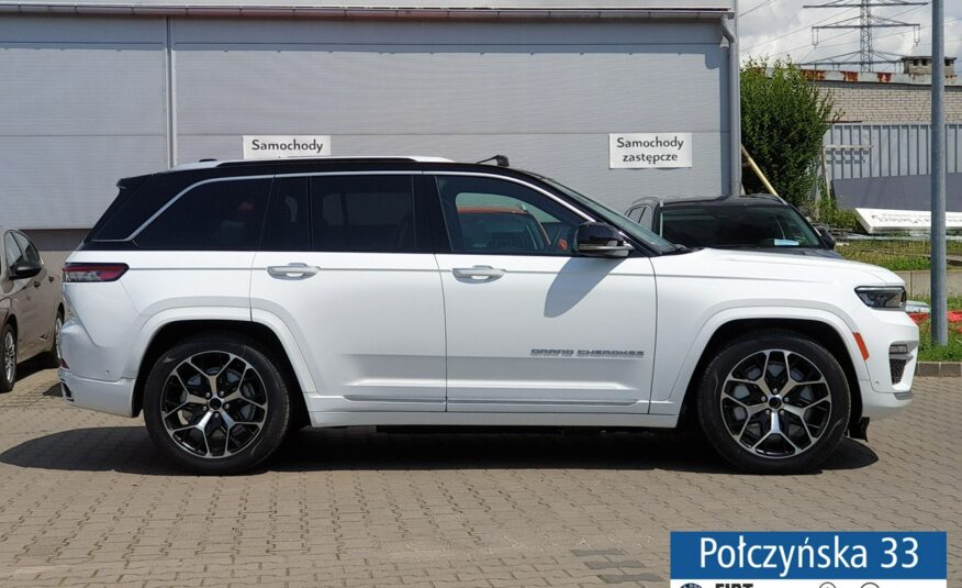 Jeep Grand Cherokee WL Summit Reserve 2.0 PHEV 388KM | Bright white  / Czarna skóra | 2024