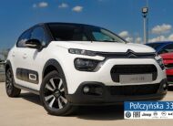 Citroen C3 1.2  83 MT5 wersja Max | Biały z czarnym dachem | Kamera cofania