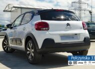 Citroen C3 1.2  83 MT5 wersja Max | Biały z czarnym dachem | Kamera cofania