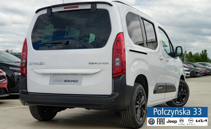 Citroen Berlingo 1.2 110 MT6 M|wersja Plus|Pak. Komfort&Style|Kamera cofania|NEW 24