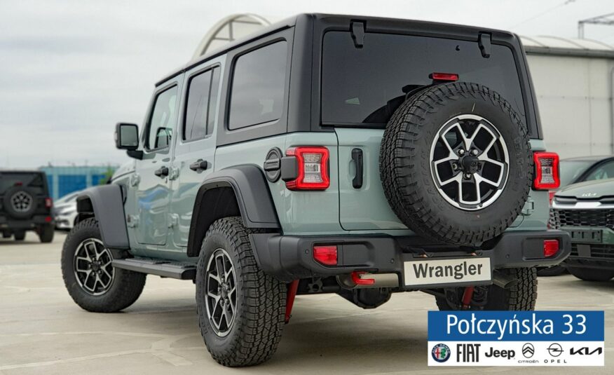 Jeep Wrangler Rubicon ICE 2.0 Turbo 272 KM ATX 4WD | Earl szary pastel |MY24