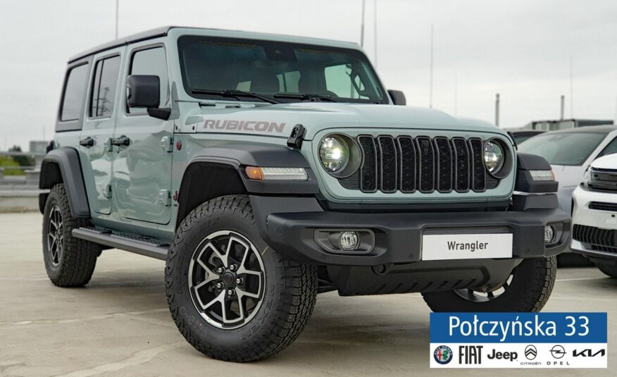 Jeep Wrangler Rubicon ICE 2.0 Turbo 272 KM ATX 4WD | Earl szary pastel |MY24