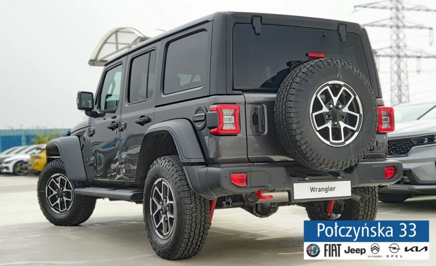 Jeep Wrangler Rubicon ICE 2.0 Turbo 272 KM ATX 4WD | Granite Crystal |MY24