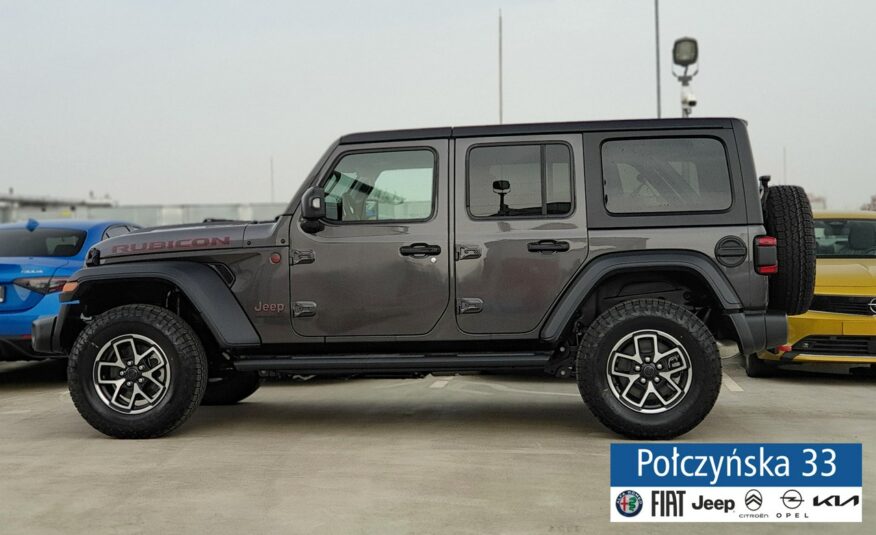 Jeep Wrangler Rubicon ICE 2.0 Turbo 272 KM ATX 4WD | Granite Crystal |MY24