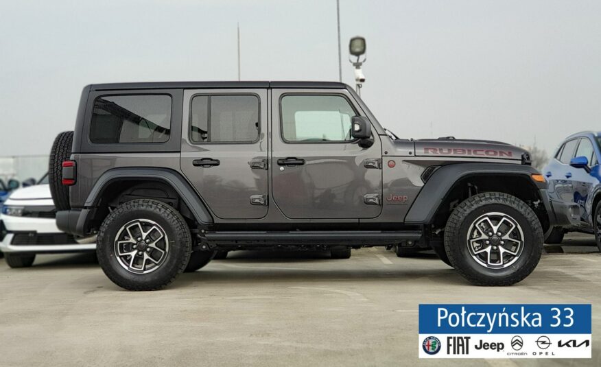 Jeep Wrangler Rubicon ICE 2.0 Turbo 272 KM ATX 4WD | Granite Crystal |MY24