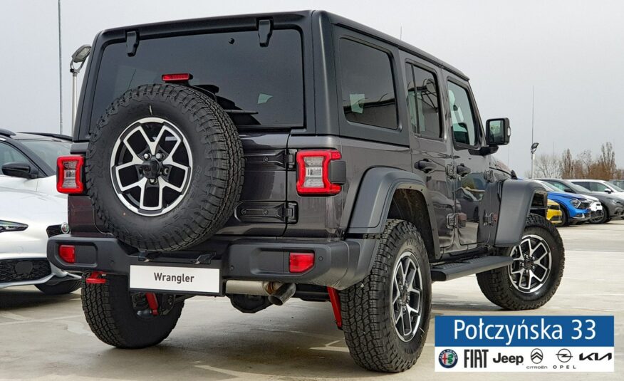 Jeep Wrangler Rubicon ICE 2.0 Turbo 272 KM ATX 4WD | Granite Crystal |MY24