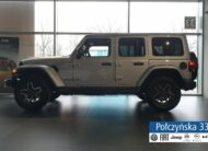 Jeep Wrangler SAHARA 2.0 Turbo 272 KM ATX 4WD |Silver Zynith|Dach el. otwierany|MY24