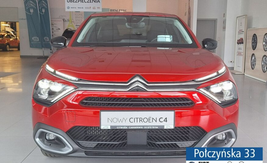 Citroen C4X 1.2 130 KM AT8 MAX | Grzane fotele i przednia szyba | Pakiet Techno